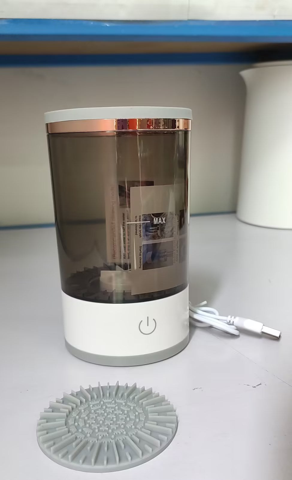 Electric Makeup Brush Cleaner Machine With USB Charging Automatic