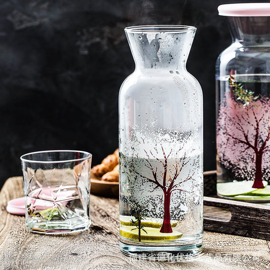 Glass Carafe With Lid