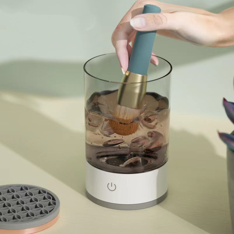 Electric Makeup Brush Cleaner Machine With USB Charging Automatic
