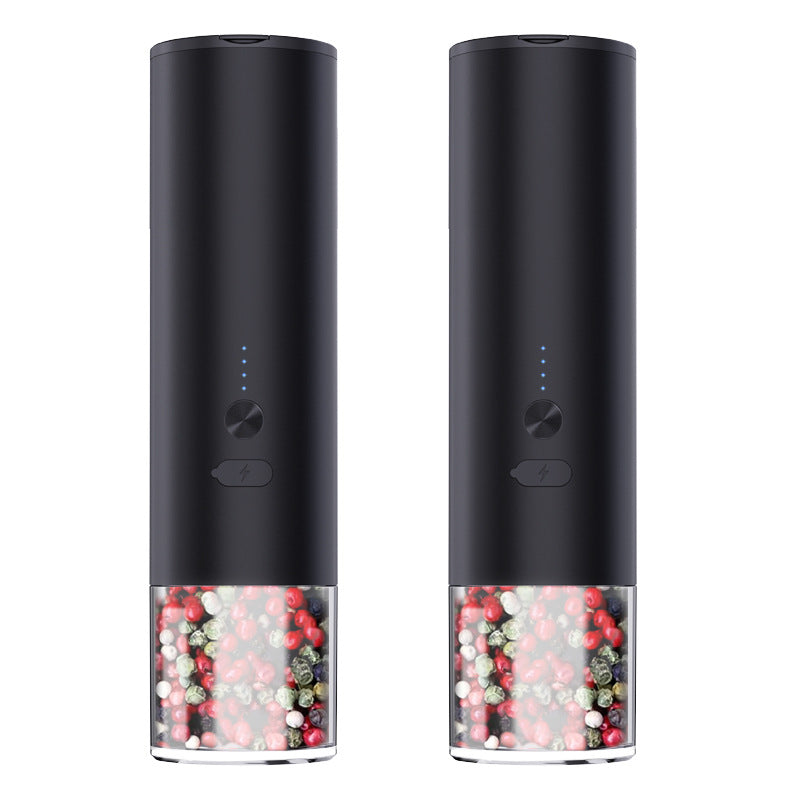 Electric Salt And Pepper Grinder Mill Machine Rechargeable Electric With LED