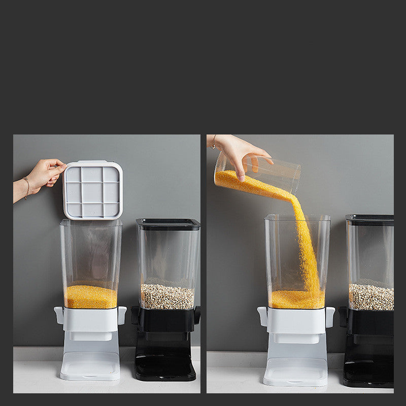 Countertop Cereal Dispenser Indispensable Dry Food Dispenser Countertop Cereal Container For Candy Dispenser