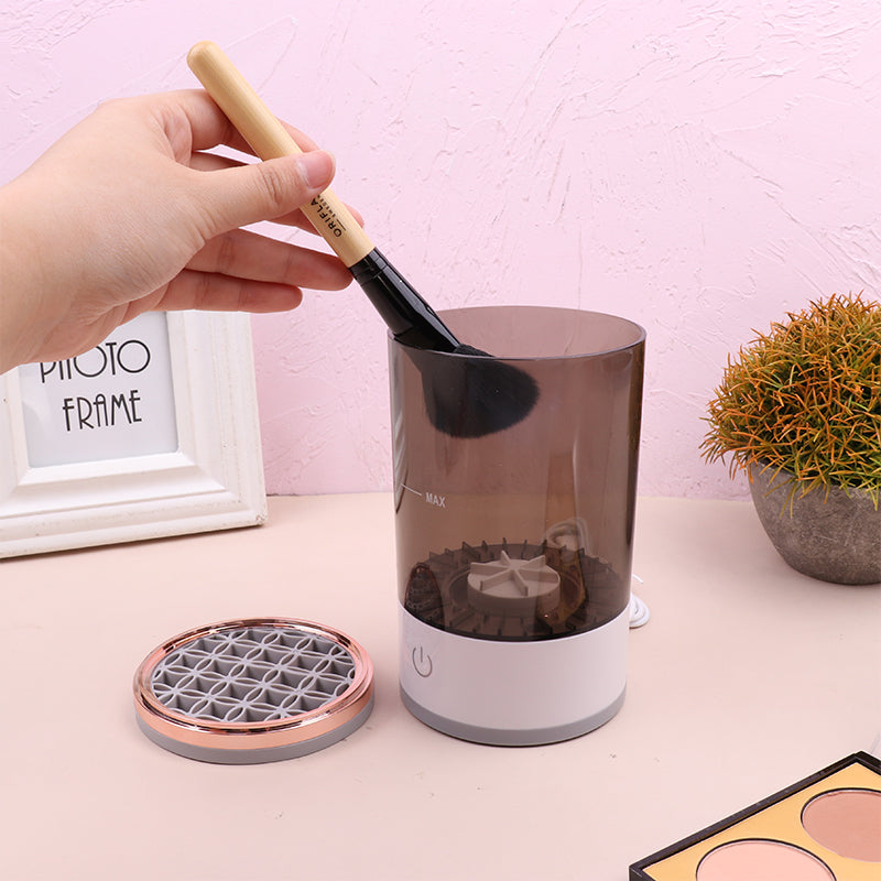 Electric Makeup Brush Cleaner Machine With USB Charging Automatic